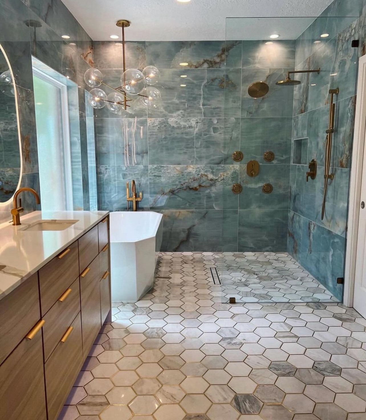 Walk-in shower and custom bathroom remodelling in Vancouver